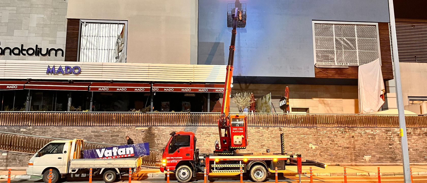 bursa sepetli vinç kiralama